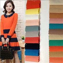 【厂家直销】150D高捻弹力乱麻加厚双面乱麻雪纺883时装面料