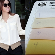 【厂家直销】现货供应韩国麻雪纺高档时装面料