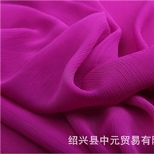 雪纺绉，75D雪纺绉，高捻皱感雪纺，女装超薄面料优质供应