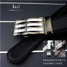 淘宝新款时尚真皮皮带高档男士皮带牛皮自动扣腰带真皮带