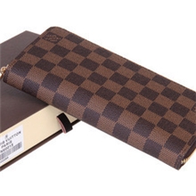 批发直销真皮钱包一比一品质男女士单拉链长款男式手拿包M60017