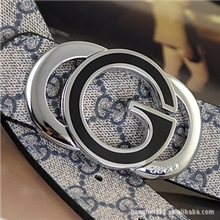 2012双G真皮皮带高皮质真皮皮带3.8宽度现货批发