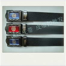 地摊新产品仿牛皮腰带牛仔扣头牛筋腰带供应现货送喷绘