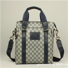 PVC单肩男包新款时尚男商务包手提包公文包268482休闲潮