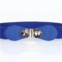 塑身新款时尚热销女式百搭宽水晶扣腰封女士腰带