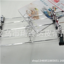 本厂专业制作不锈钢裤夹新品防滑衣架批发镀铬裤架时尚裙架