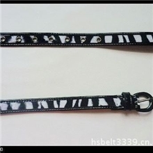 女士时尚服饰配件仿皮假皮PU腰带生产批发销售加工定做