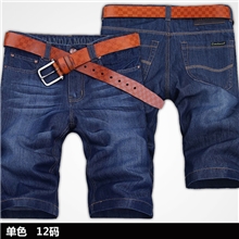 超轻薄柔夏季牛仔短裤男直筒宽松五分裤中裤淘宝爆款代销=0051=