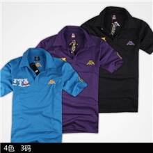 KAPPA翻领运动短T男男士短袖T恤黑色T恤衫批发代销=8802=