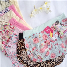 正品彩田新款30516中腰平脚薄内裤光滑舒适女士内裤