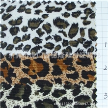HB157支持网上订购印豹纹21坑无弹灯芯绒布