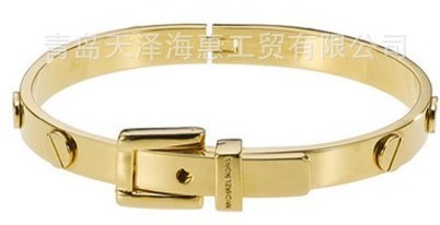 【辣椒】外贸MK高端外贸螺丝镶嵌女士手镯