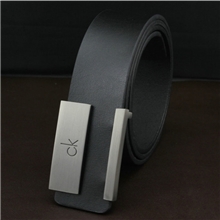 爆款男士休闲皮带|牛皮腰带|真皮皮带批发|订做加工|CK板扣皮带