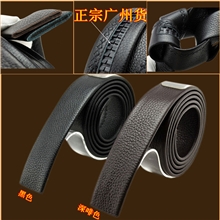 自动扣皮带头层真皮腰带身男士皮带条广州精品淘货源工厂直销