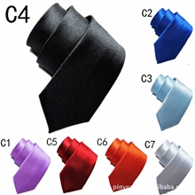 供应批发男女士纯色窄领带休闲韩版窄领带单一色闪光系列