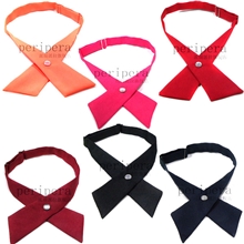十字交叉领结男士女士领结领花领带