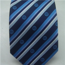 供应移动领带团体领带提花涤丝领带