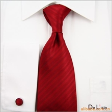 供应婚庆真丝提花领带，图案条纹