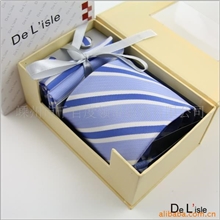 供应真丝提花套装领带纯手工制作图案条纹供应