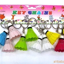 另类迷你模拟羽毛球挂件钥匙扣迷你五金工具钥匙链