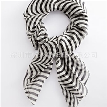 深圳订做各种材质印花仿真丝丝巾、促销丝巾、尺寸可订、品质可选