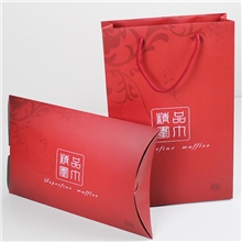 围巾专用礼盒礼品袋套装高档手拎礼品盒礼品袋包装袋34.5*22*7