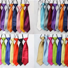 领带批发单色青年学生儿童皮筋领带招全国代理商库存不挑款