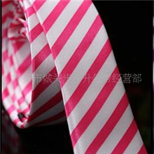 批发窄领带休闲韩版领带外贸领带精细做工高档面料条纹