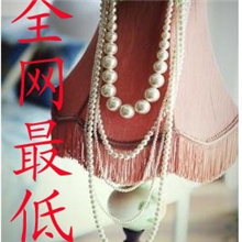 韩版系列玻璃珍珠串珠长款多层珍珠优雅新娘韩版华丽公主项链