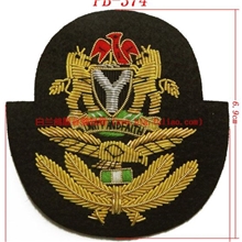 供应印度丝绣花标、金属丝狮子绣、弹簧丝制服徽章