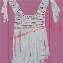 供应手工编织衣领、白色花边衣领、手编DIY衣领