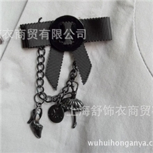 胸针，跳舞女孩胸针，织带胸针