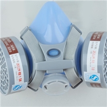 【厂家直销】防毒口罩劳保用品过滤式双罐防毒半面罩9700A