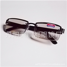 美丽都眼镜厂东海茶色水晶花镜批发电钻钻不进地摊跑江湖产品