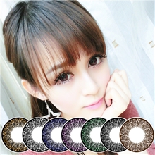 舒加美EVA蔷薇美瞳大直径彩色隐形眼镜盒一件代发