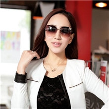 厂家批发2013新款无框切边炫目色彩蝴蝶新款太阳镜UV400