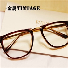 5025时尚金属眼镜框5CS同款平光眼镜防辐射电脑镜眼镜框