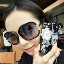 2013新款时尚经典金属相接女士太阳眼镜蛤蟆镜驾驶司机墨镜3207