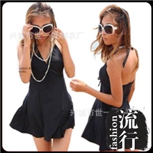 加肥加大泳衣成人胖泳衣比基尼显瘦连体裙式女游泳衣厂家批发