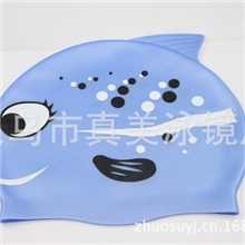 泳帽厂家直销卓速ZS003儿童卡通硅胶泳帽