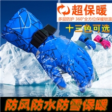 手套批发正品男士专业超级保暖高防水907滑雪手套