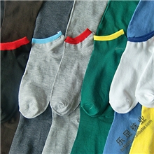 男士船袜010涤棉散装颜色可选款式多性价比高袜子批发厂家直销