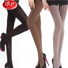 浪莎丝袜厚120D天鹅绒加档连裤袜打底袜不透肉加厚秋冬特价批发