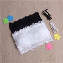 花边蕾丝裹胸防走光新款带胸垫蕾丝花边两穿裹胸抹胸送肩带特价