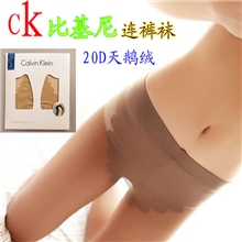 CK品牌丝袜批发天鹅绒比基尼连裤袜女士比基尼蝴蝶裆连裤丝袜子