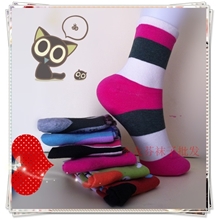 厂家批发袜子纯棉卡通女袜子秋冬全棉袜新款中筒袜东北棉袜子