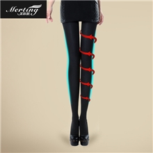 正品美尔挺680D静脉曲张袜子丝袜瘦腿袜九分裤防脱丝秋冬款连裤袜