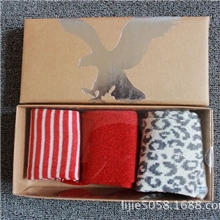 出口美国鹰原单袜子AE毛线袜民族风混纺棉袜女袜加厚袜子