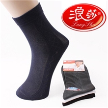 清仓浪莎正品男士袜子袜子纯棉男袜超薄透气网眼袜棉袜