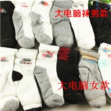 大电脑袜涤棉运动袜地摊足浴男女袜子品牌男袜子批发厂家直销